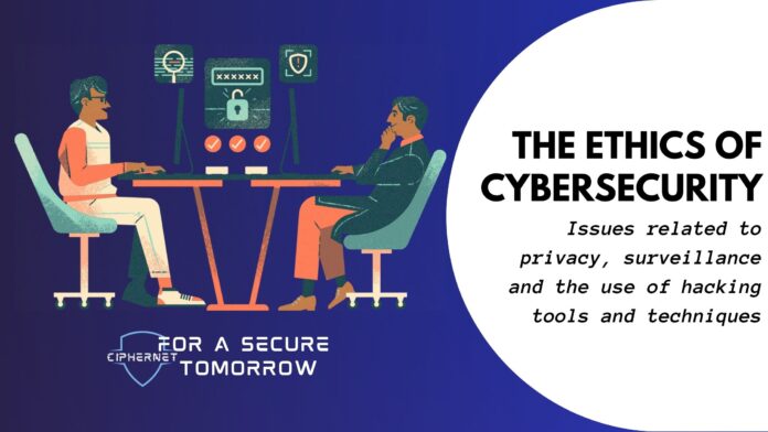 Ciphernet ethics of cybersecurity