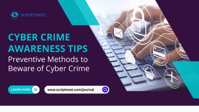 Cyber crime awareness tips