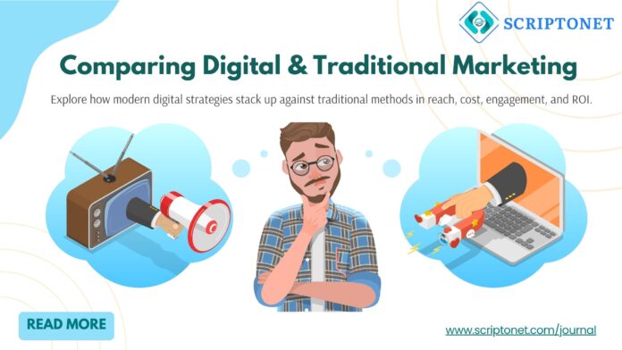 digital marketing versus traditional marketing