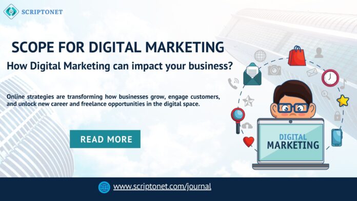 Scope for Digital Marketing