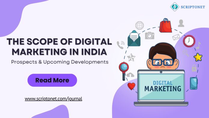 scope of digital marketing in india
