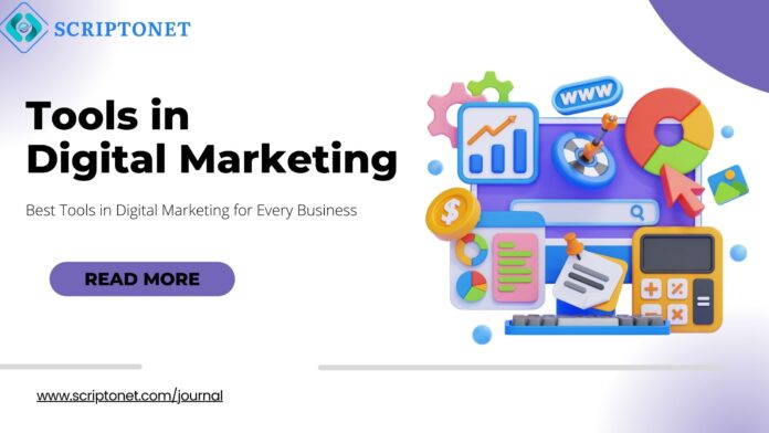 Tools in digital marketing