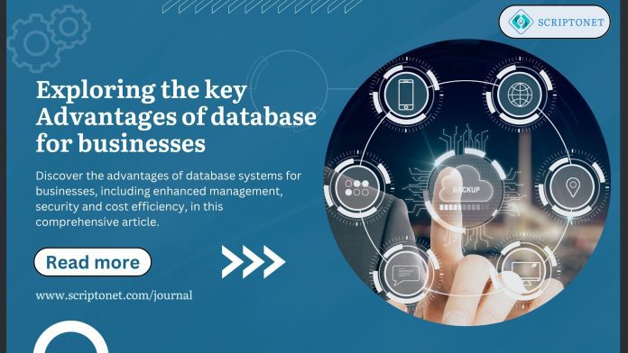 advantages of database