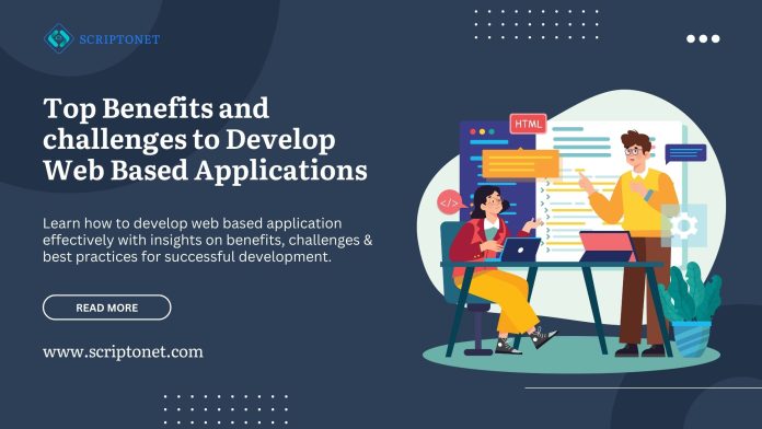 develop web based application