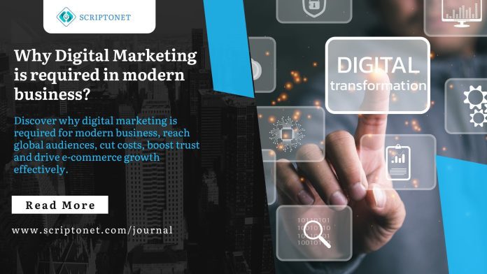 why digital marketing is required