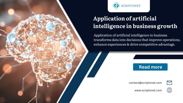 Application of Artificial intelligence in business