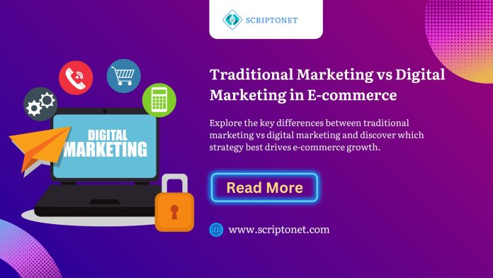 traditional marketing vs digital marketing