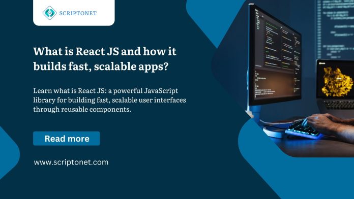 what is react js