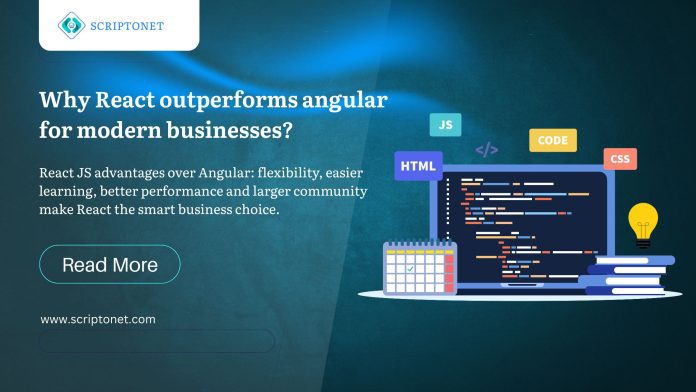 react js advantages over angular