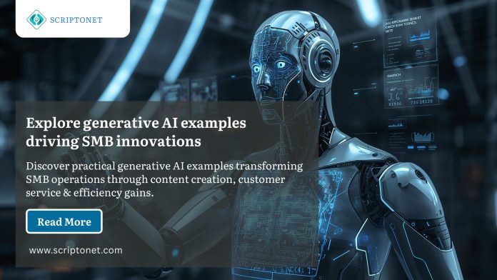 generative AI examples